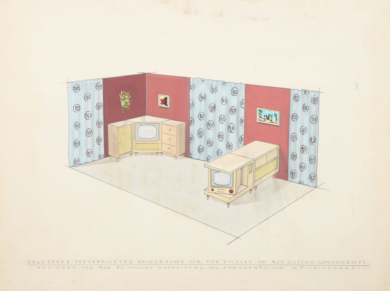 RCA Victor Advertisement Artist Rendering (1 of 3)