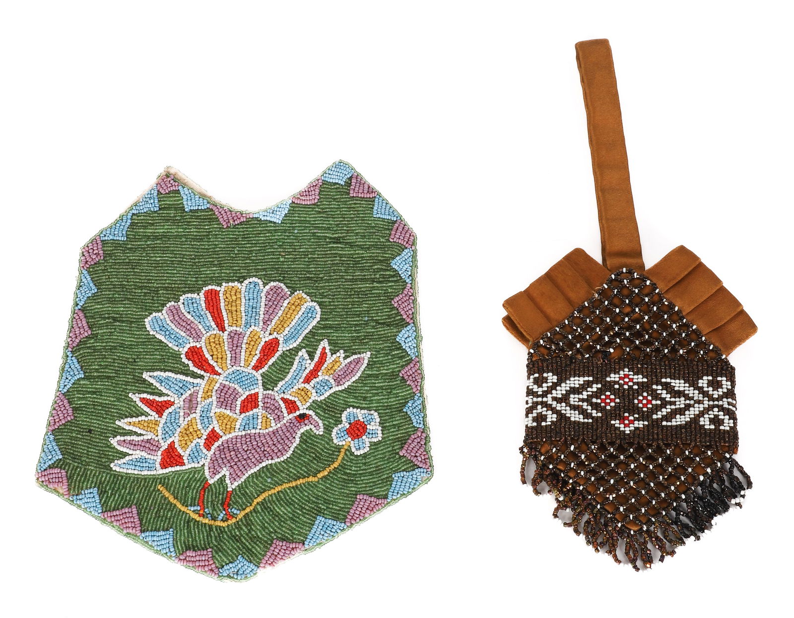 (2) Beaded Flat Bags (1 of 2)