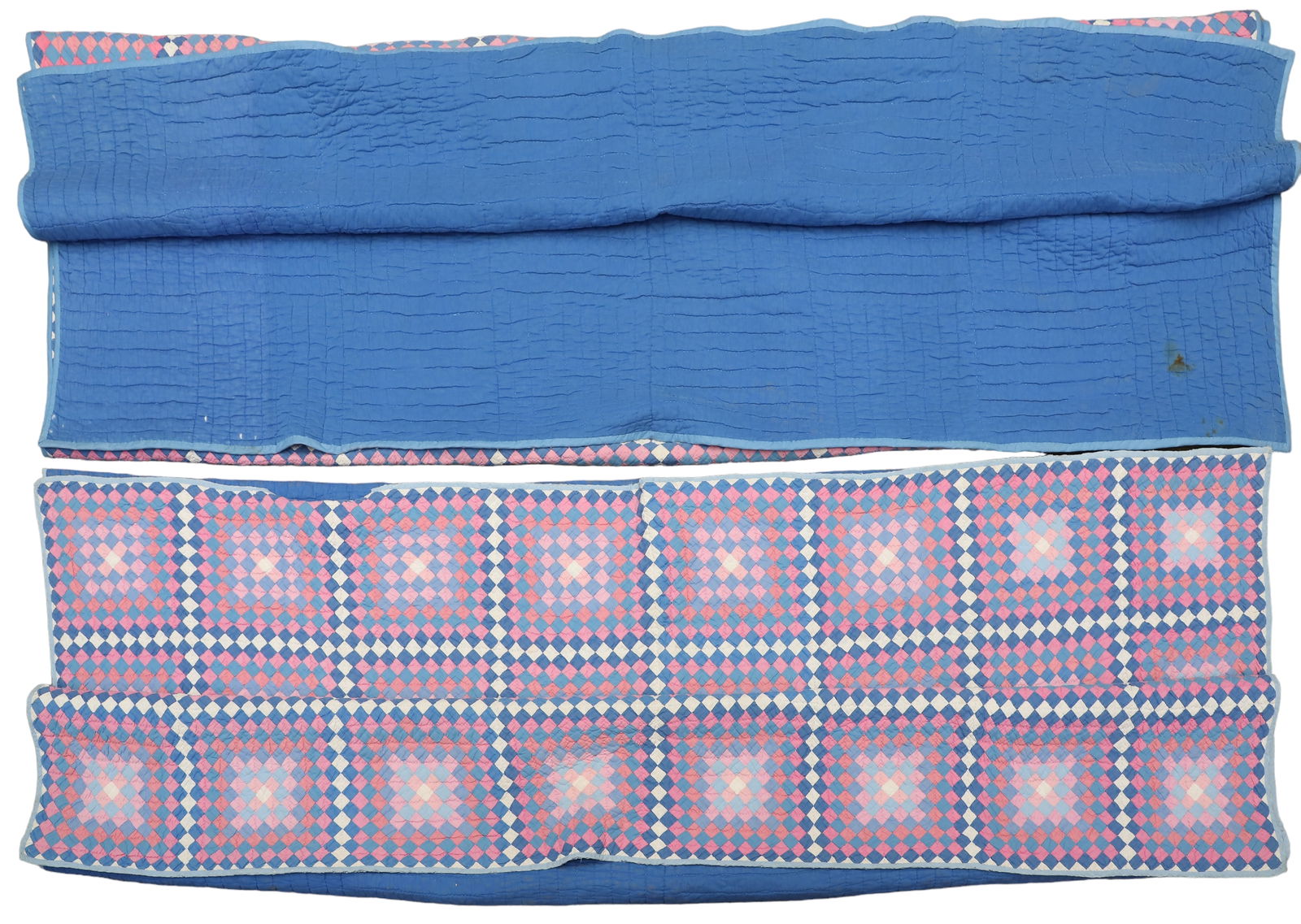 (2) Hand Sewn Patchwork Quilts (1 of 2)