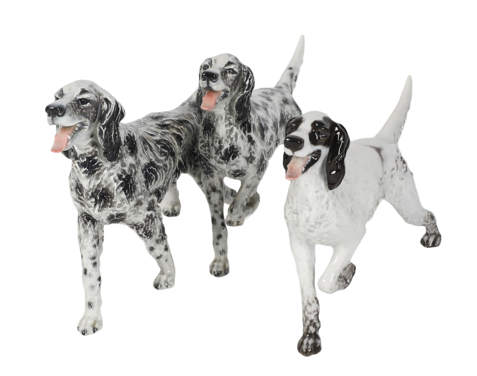 (2) Rosenthal English Setter Dog Figures (1 of 8)