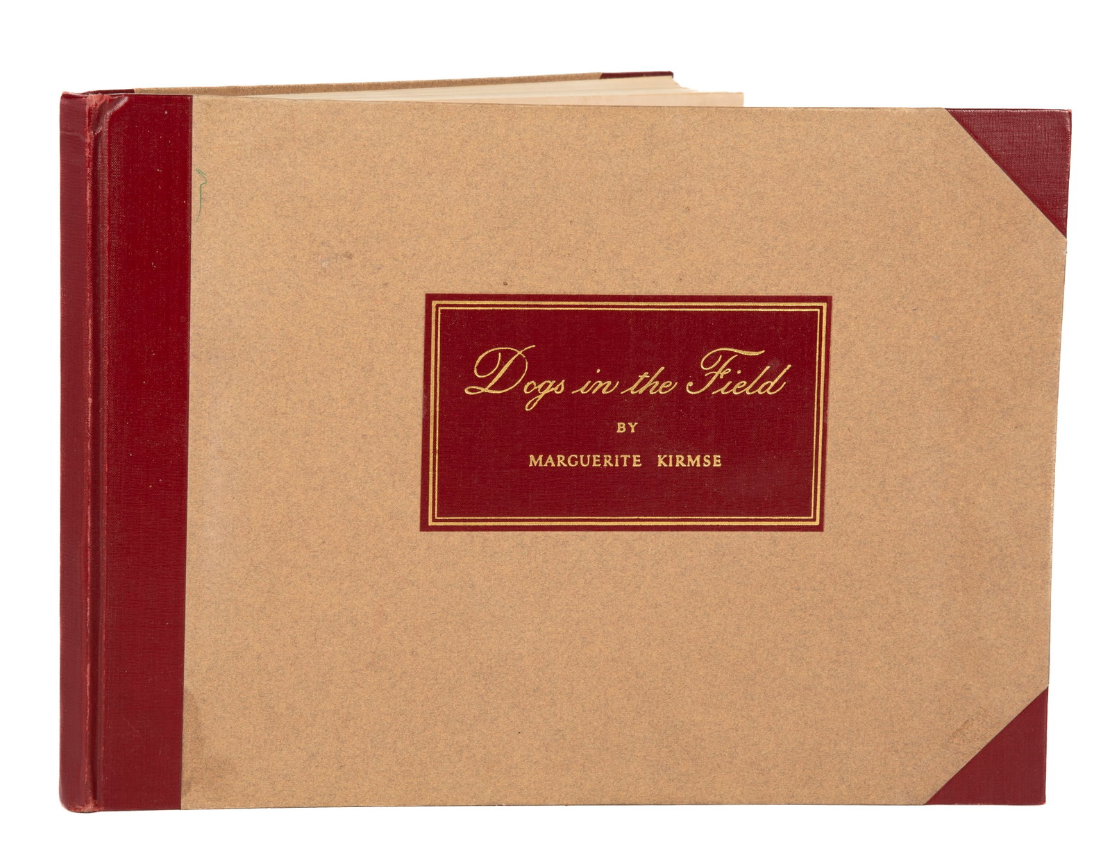 [Limited ed.] Dogs in the Field by Kirmse, 1935: A copy of Dogs in the Field by Marguerite Kirmse (New York, 1935). This is number 266 of a limited edition of 685 copies of this work. Part of the original glassine dust jacket is inserted between the
