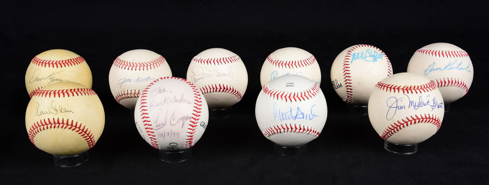 (10) Signed Baseballs (1 of 2)