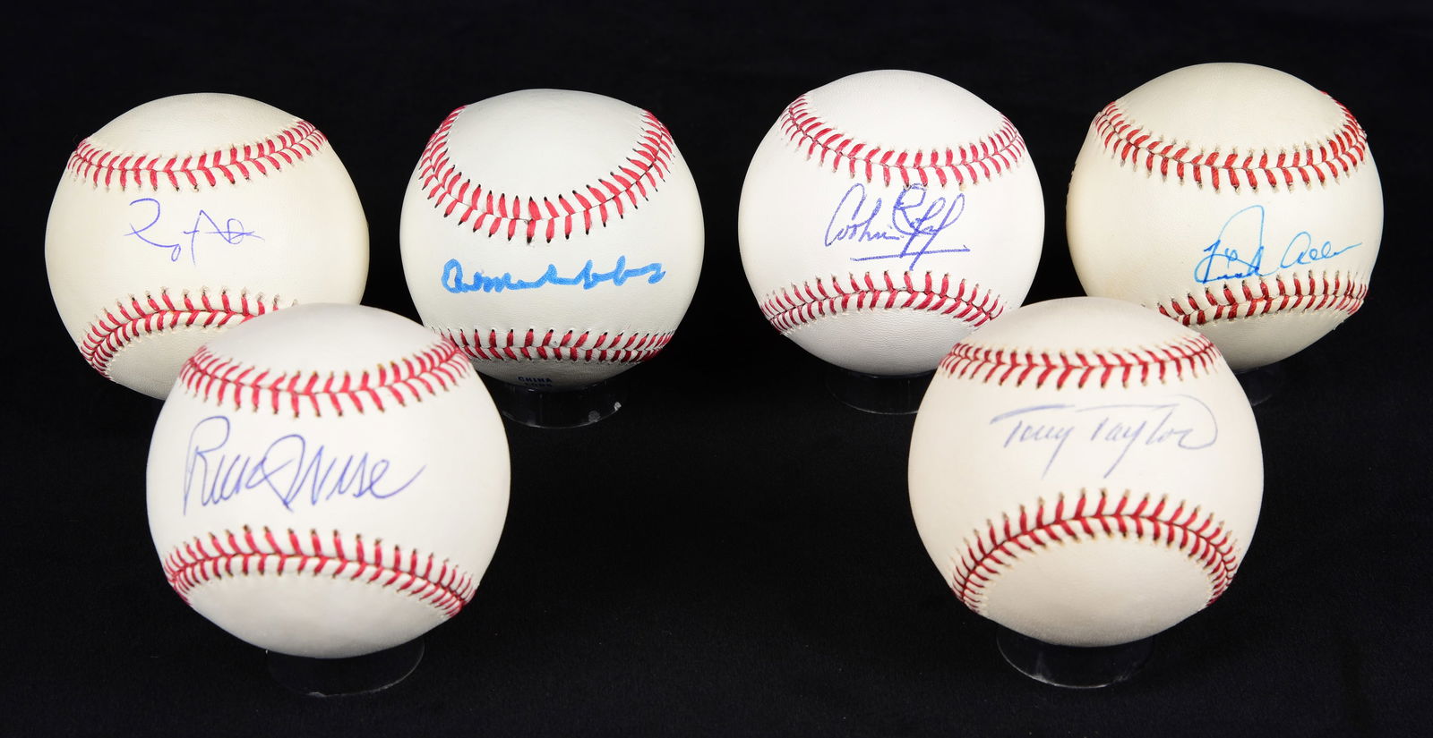 (6) 1960's Phillies Signed Baseballs (1 of 1)