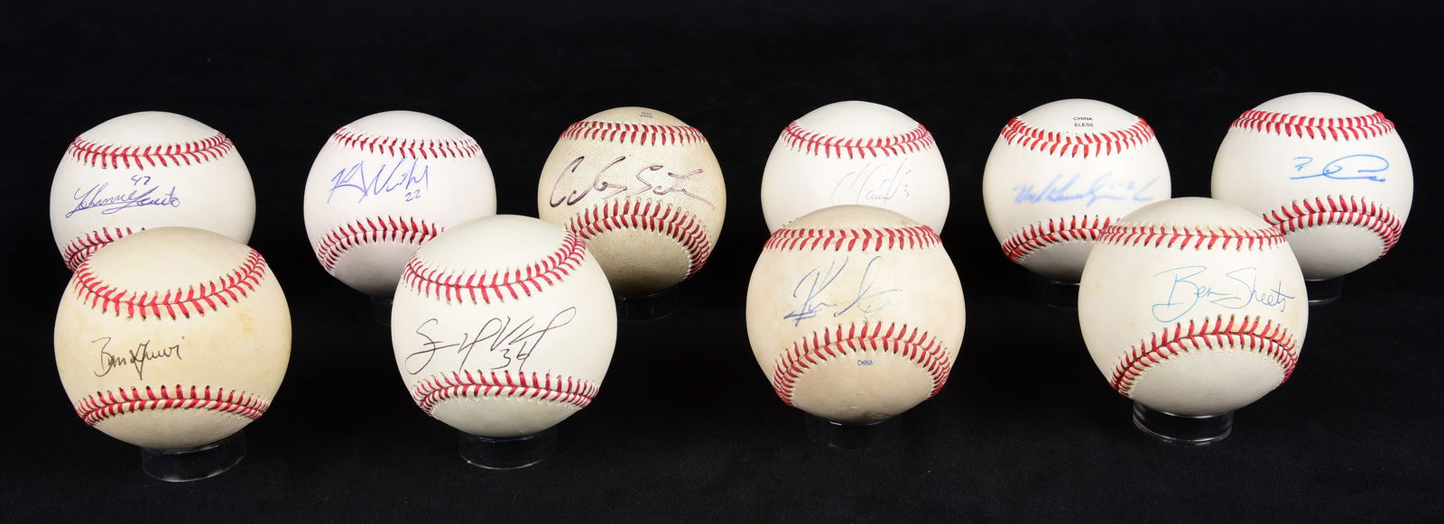(10) 2000's Signed Baseballs (1 of 1)