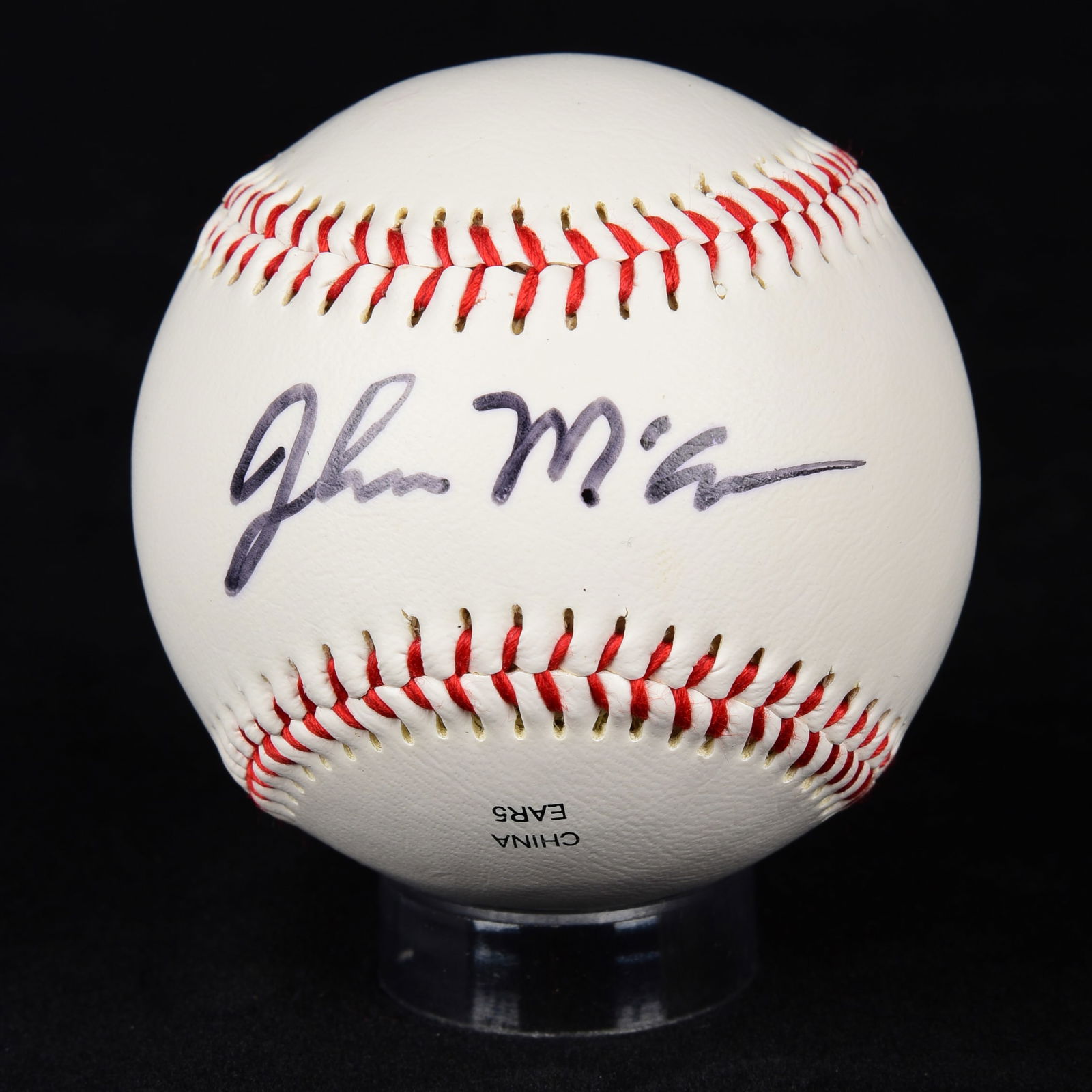 John McCain Signed Baseball (1 of 2)