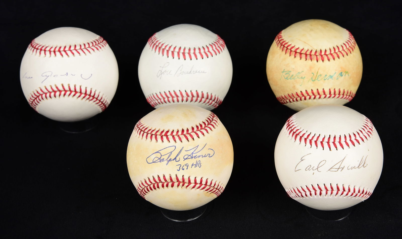 (5) Signed HOF Baseballs (1 of 1)