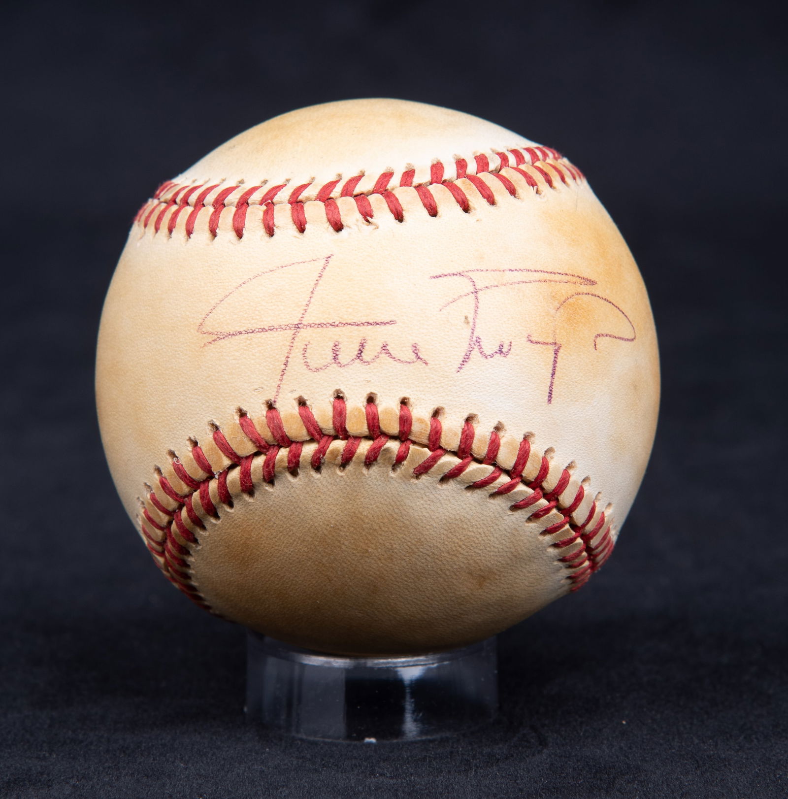 Willie Mays Signed Baseball (1 of 2)