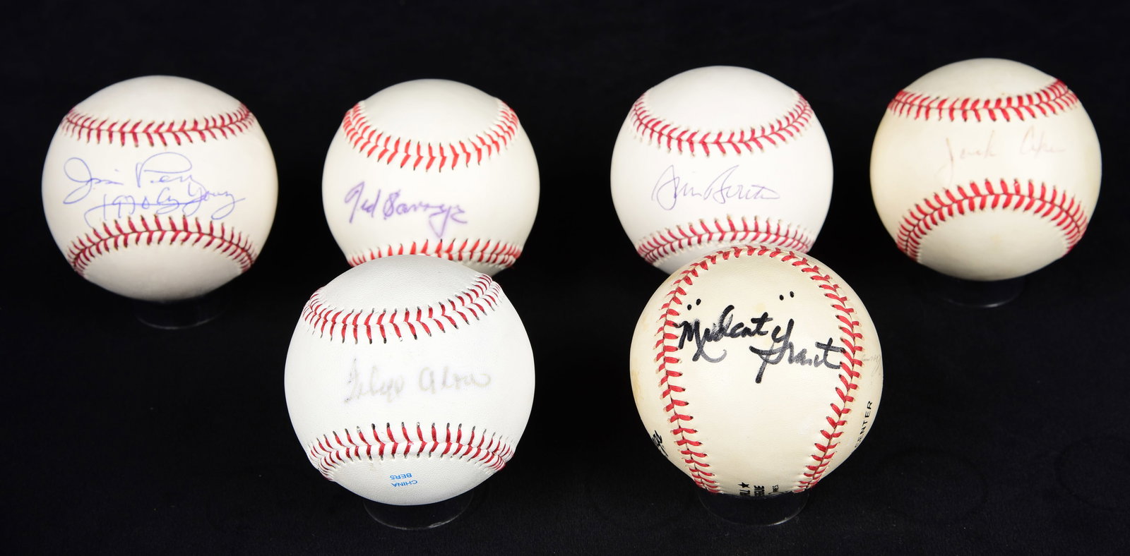 1960's MLB Signed Baseballs (1 of 2)