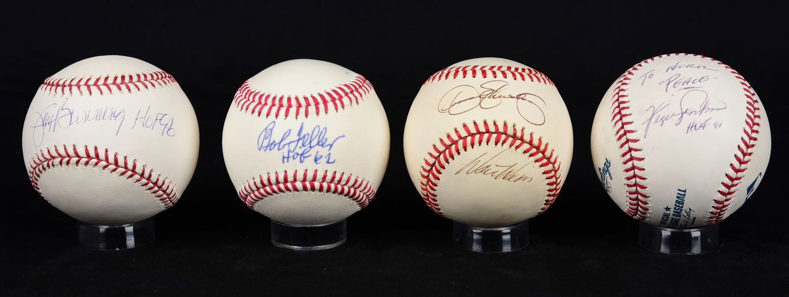 (4) HOF Pitcher Signed Lot (1 of 1)