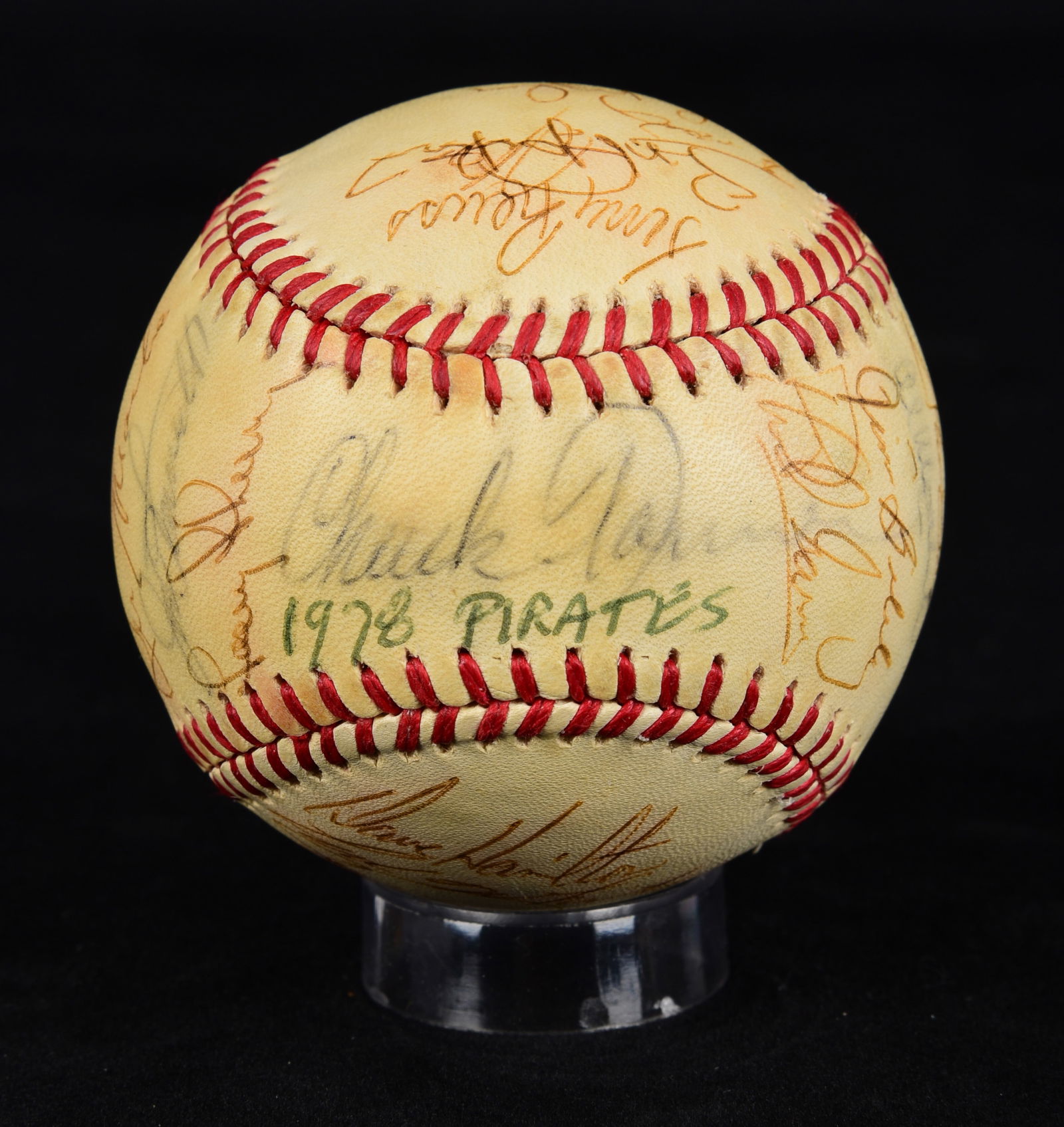 1978 Team Signed Pittsburgh Pirates Baseball (1 of 6)