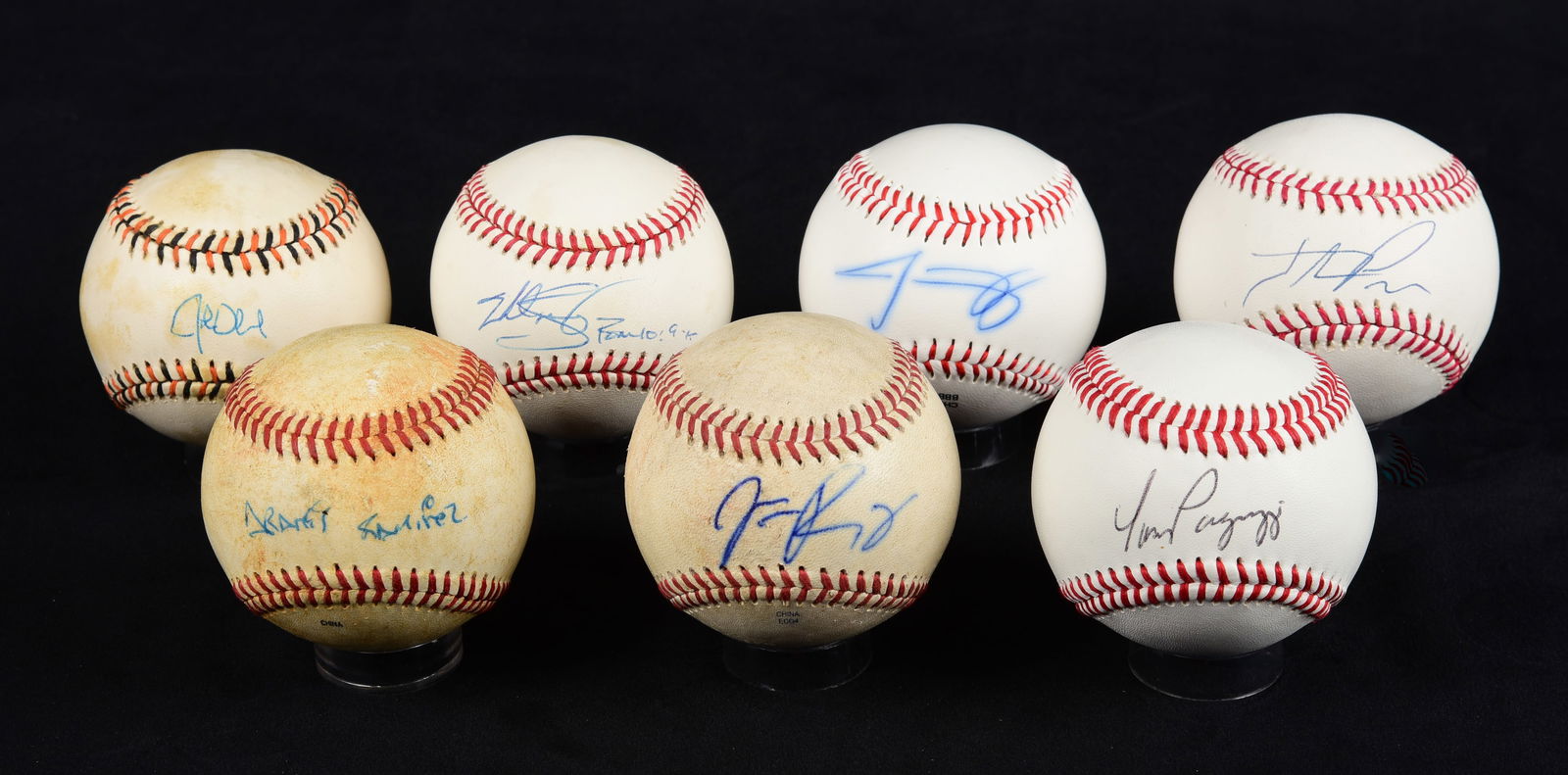 (7) MLB Stars 90's/2000s Signed Baseballs (1 of 1)