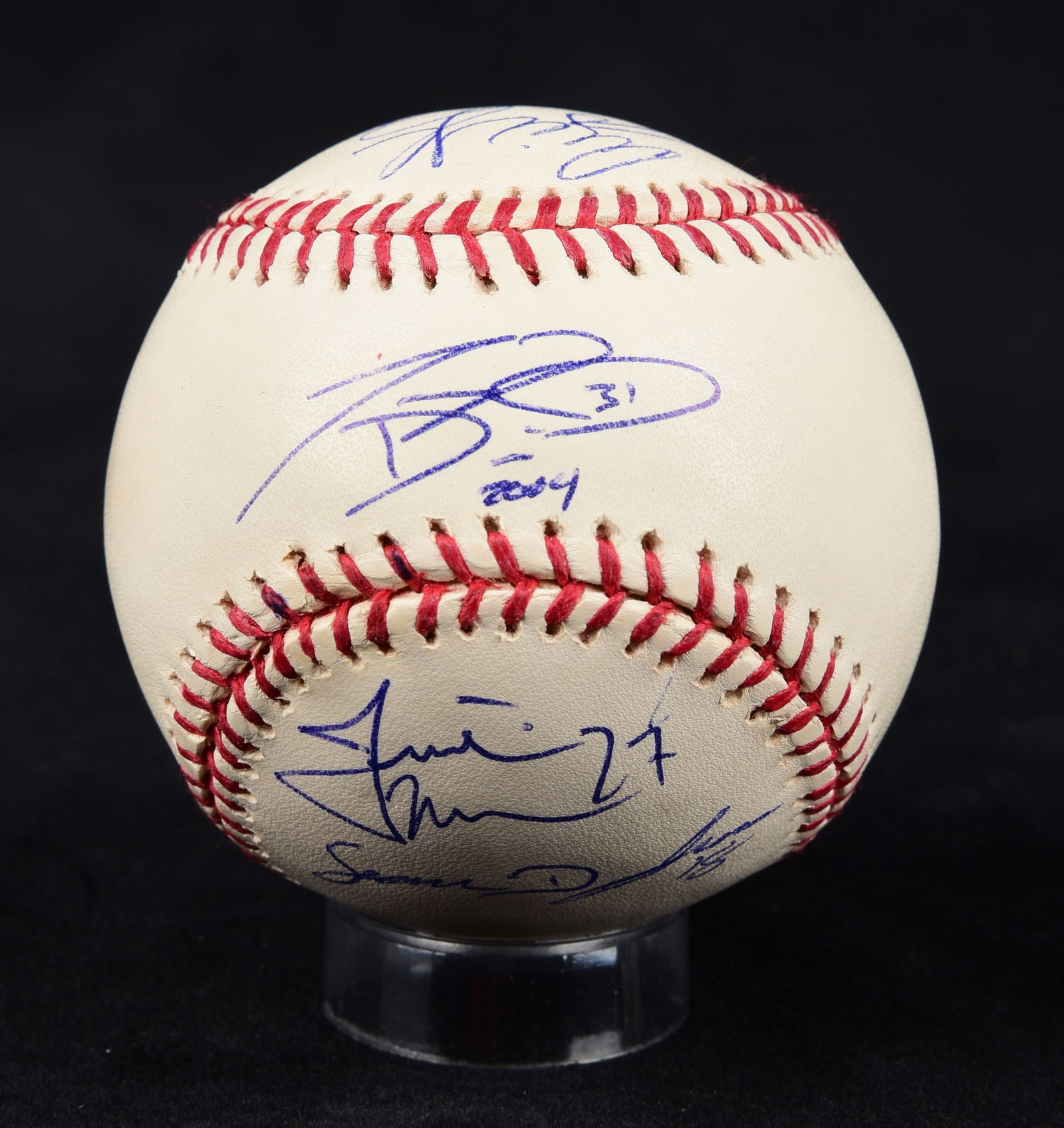 5-Signature Twins Signed Baseball (1 of 4)