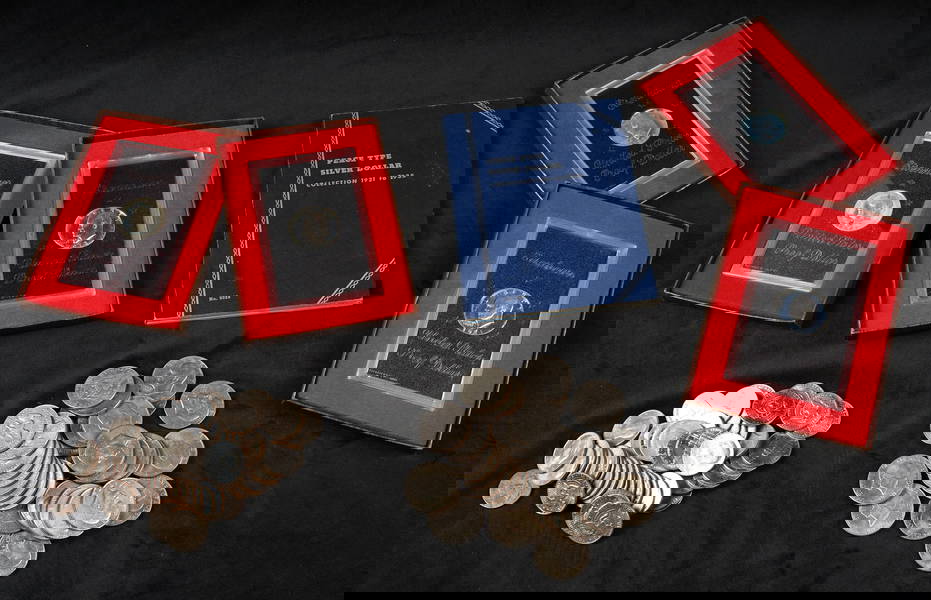 Gold & Silver Coins, Currency, Mint Sets Auction on Nov 10, 2023 by