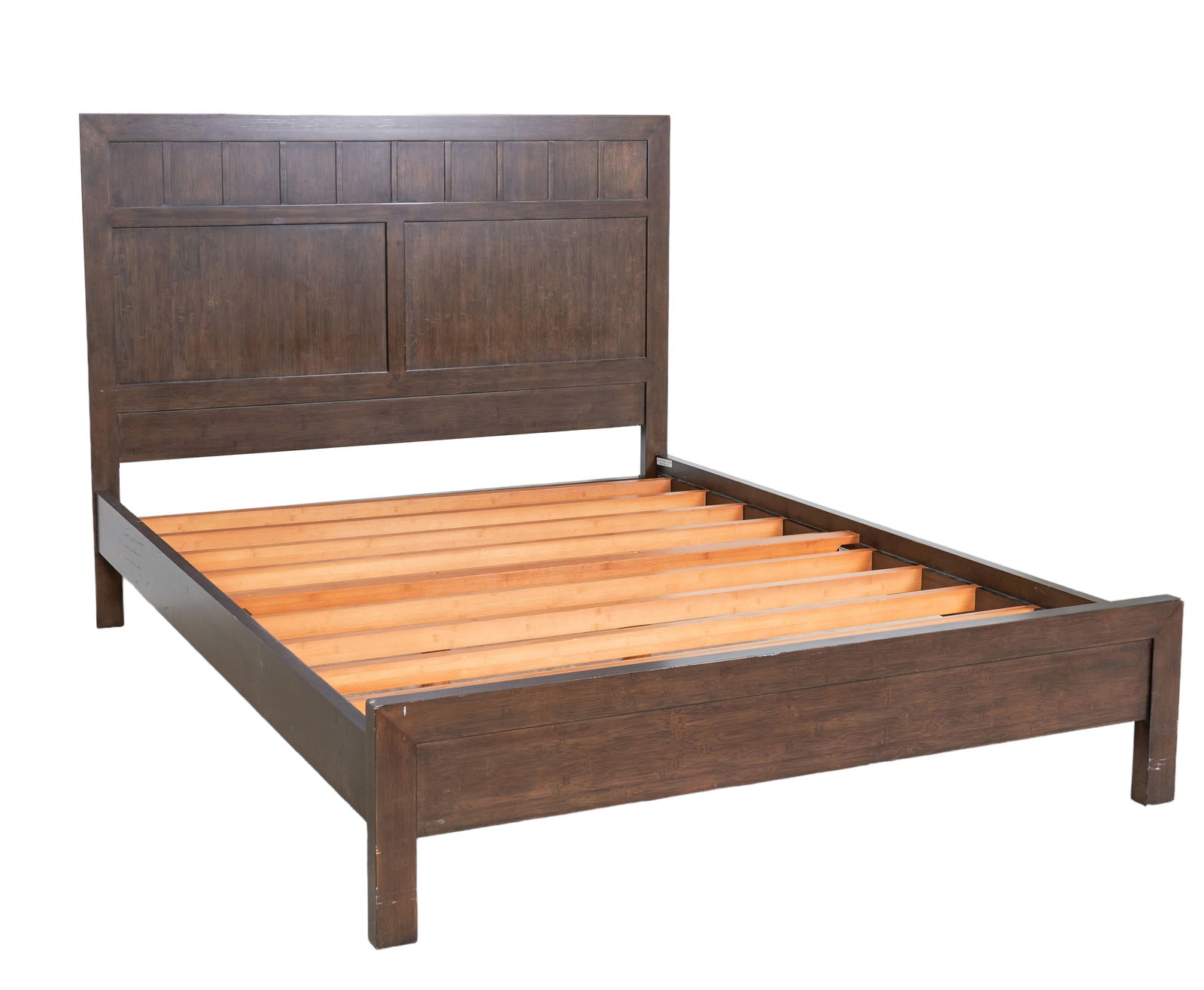 Maria Yee for Crate and Barrel paneled Queen size bed (1 of 2)