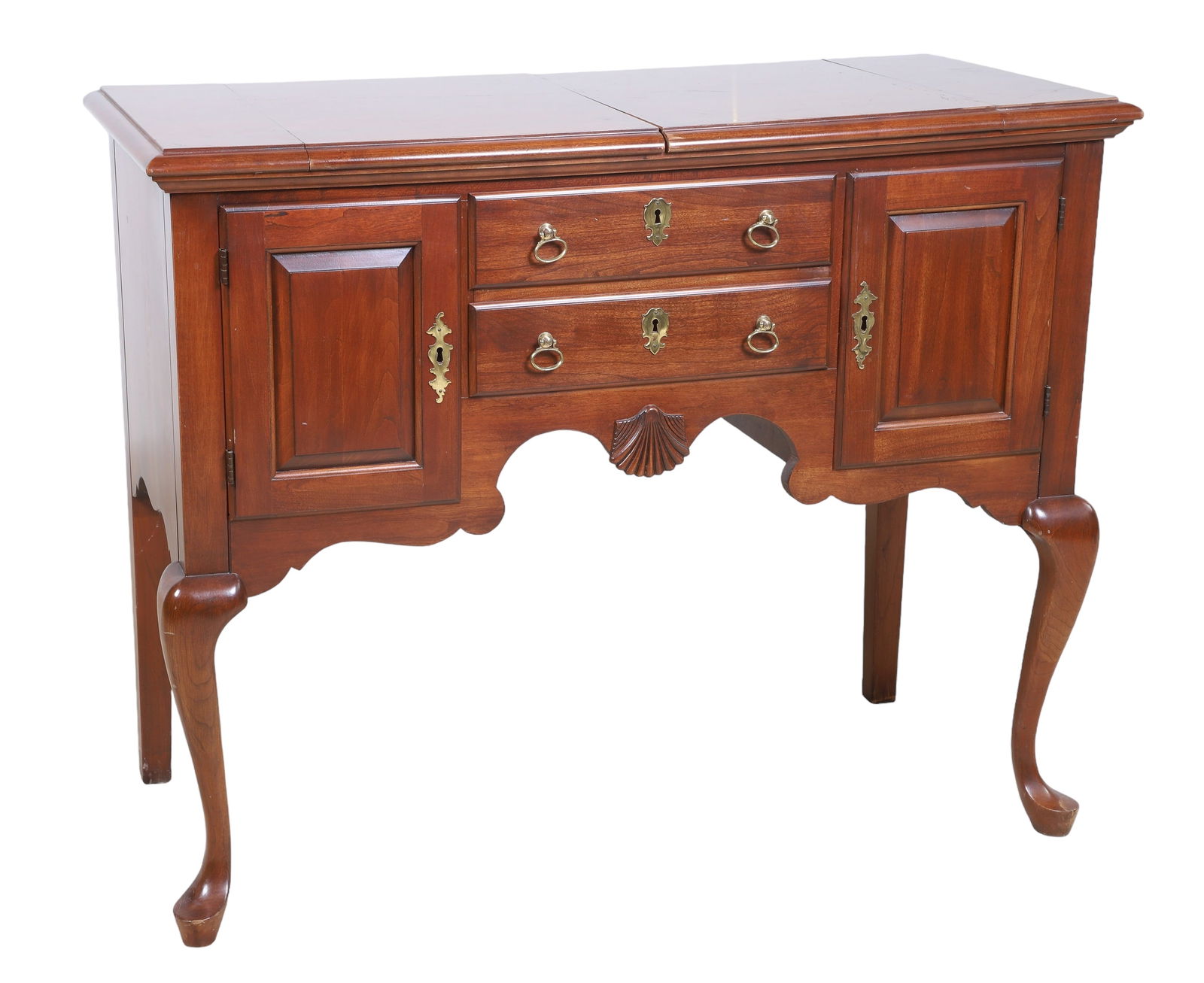 Pennsylvania House Queen Anne style cherry buffet (1 of 4)