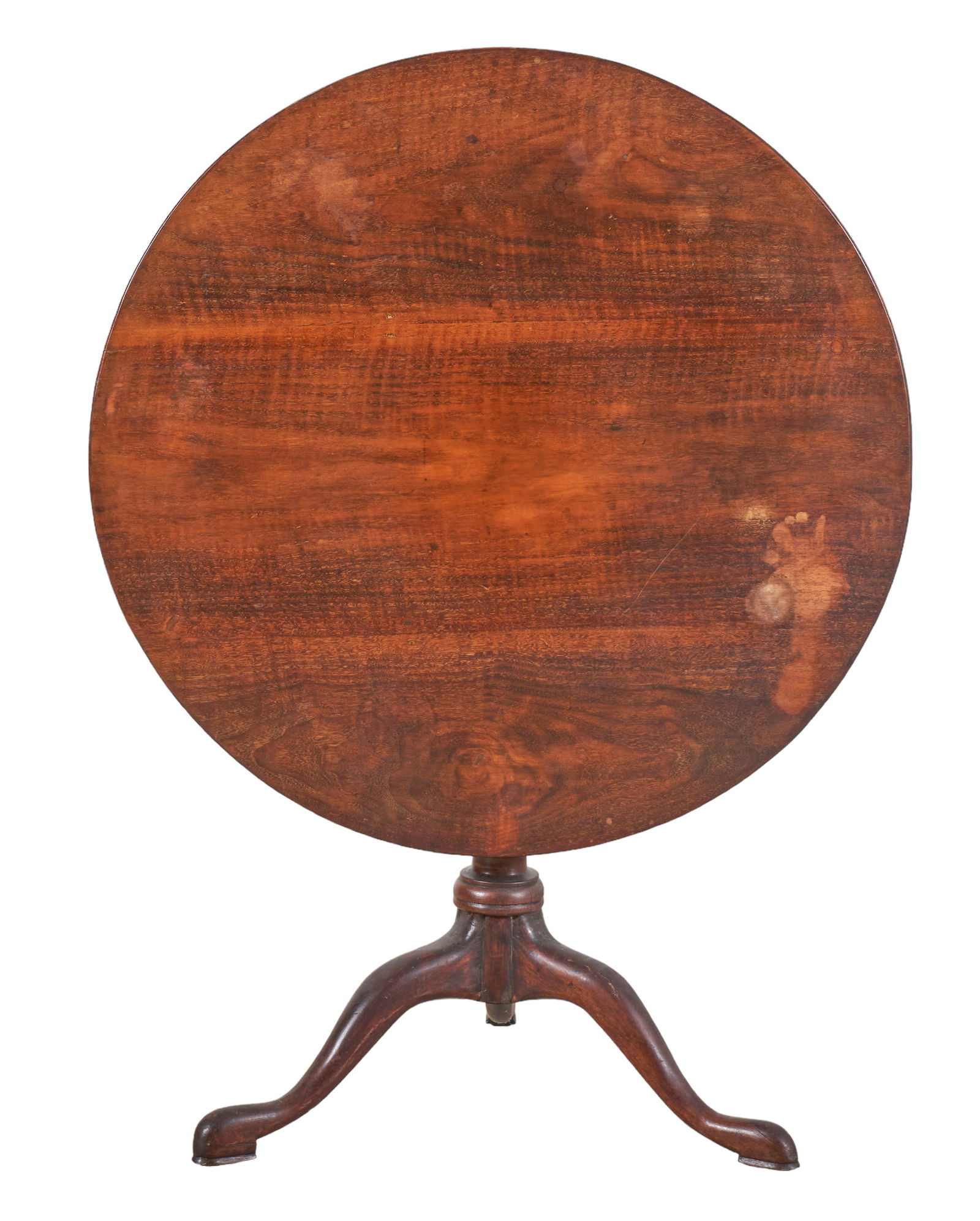 Queen Anne style mahogany tea table (1 of 5)