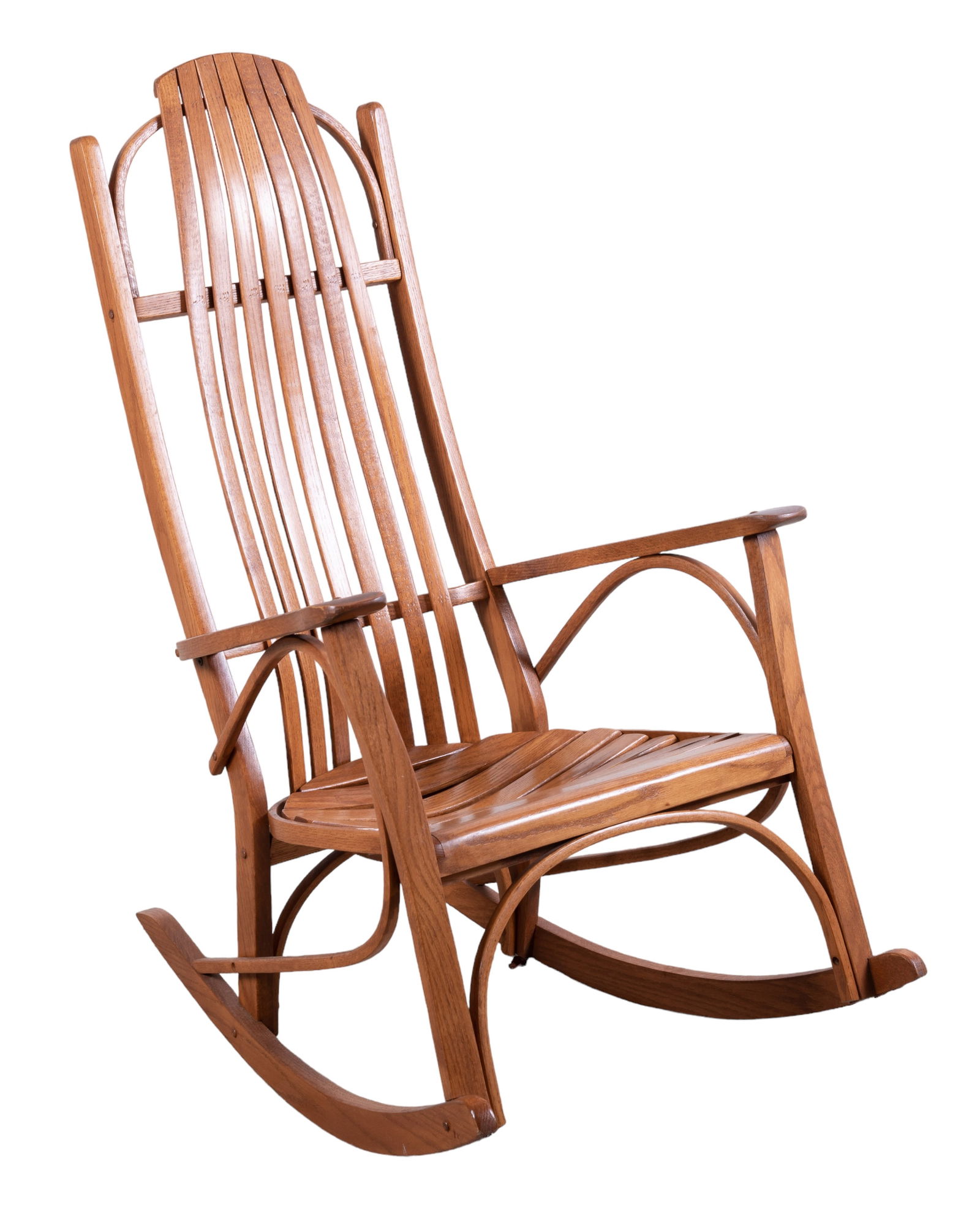 Bentwood adirondack rocking chair (1 of 2)