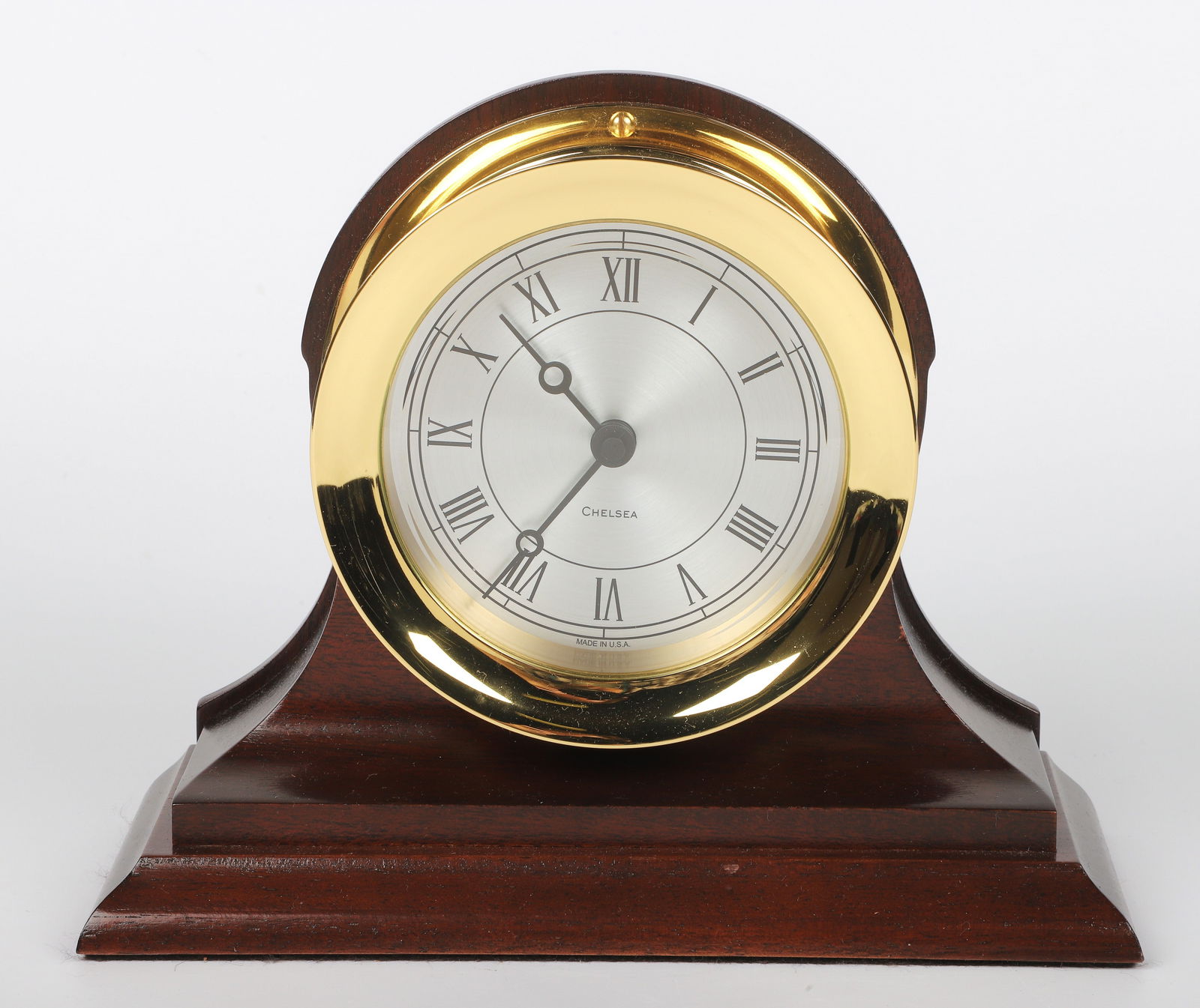 Modern Chelsea Ships Bell Clock Auction