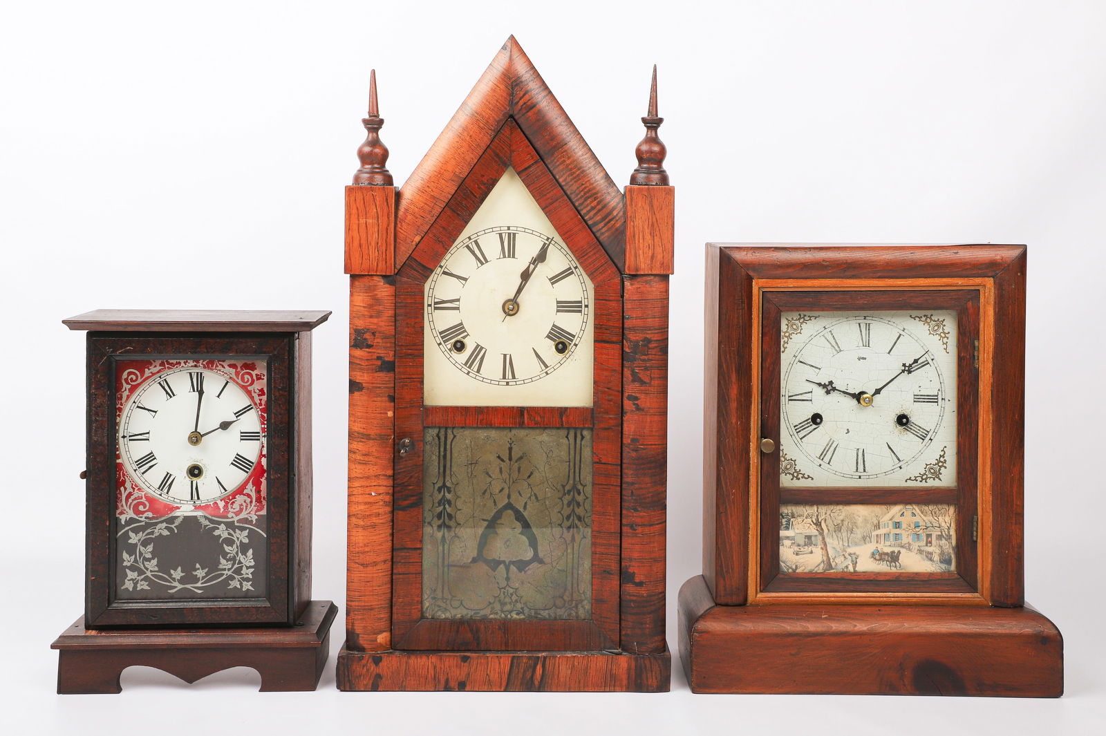 (3) Shelf Clocks (1 of 13)