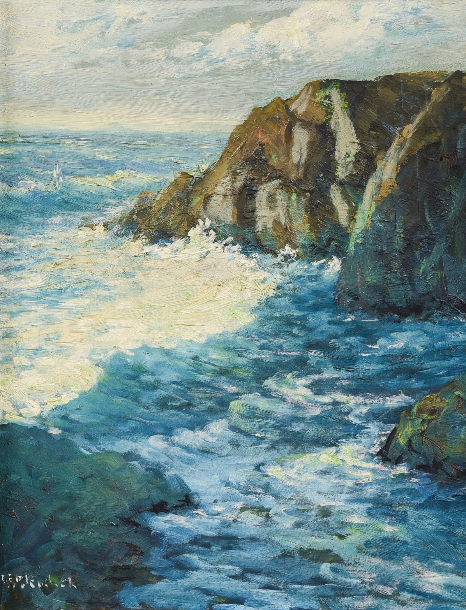 Charles Rodick Coastal Seascape (1 of 3)