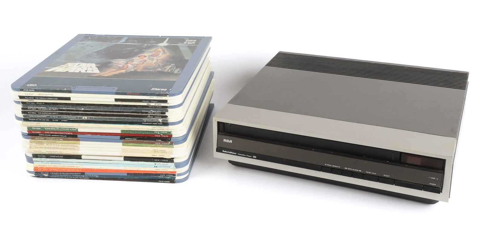 RCA SelectaVision VideoDisc Player & (29) Discs (1 of 5)