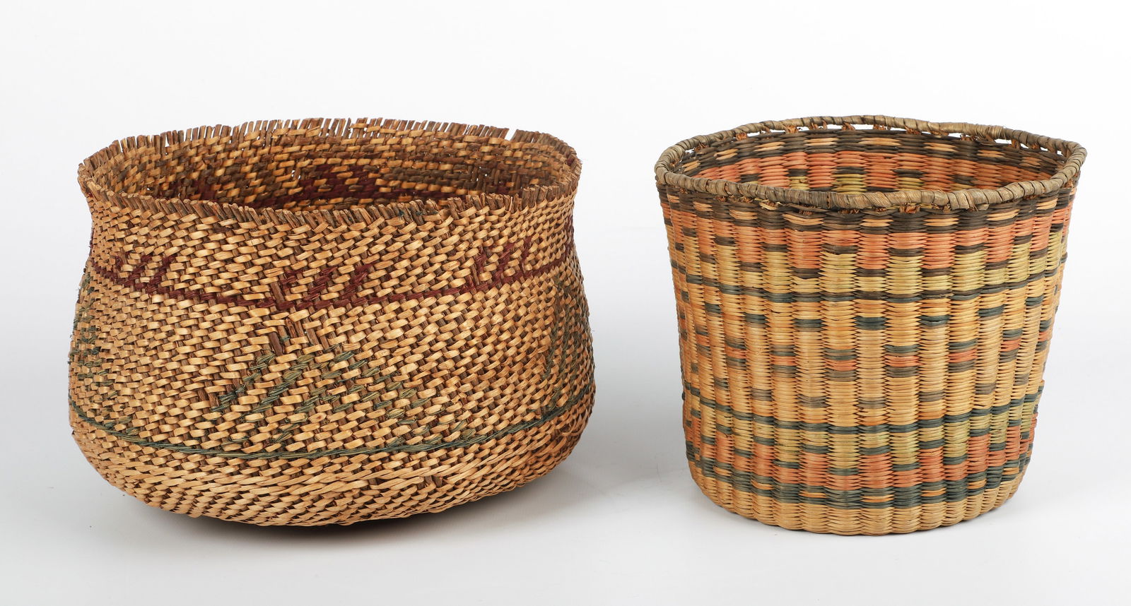 (2) Native American Baskets Auction