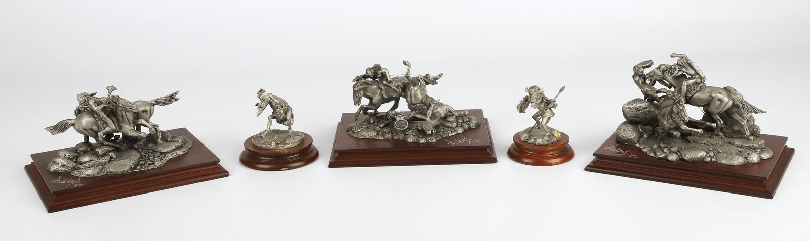 (5) Pewter Wild West Figures by Donald Polland (1 of 11)