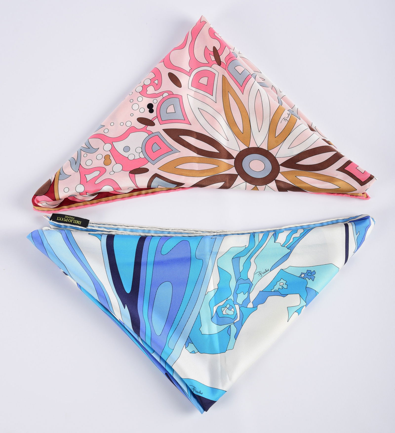 (2) Silk Emilio Pucci Scarves (1 of 1)