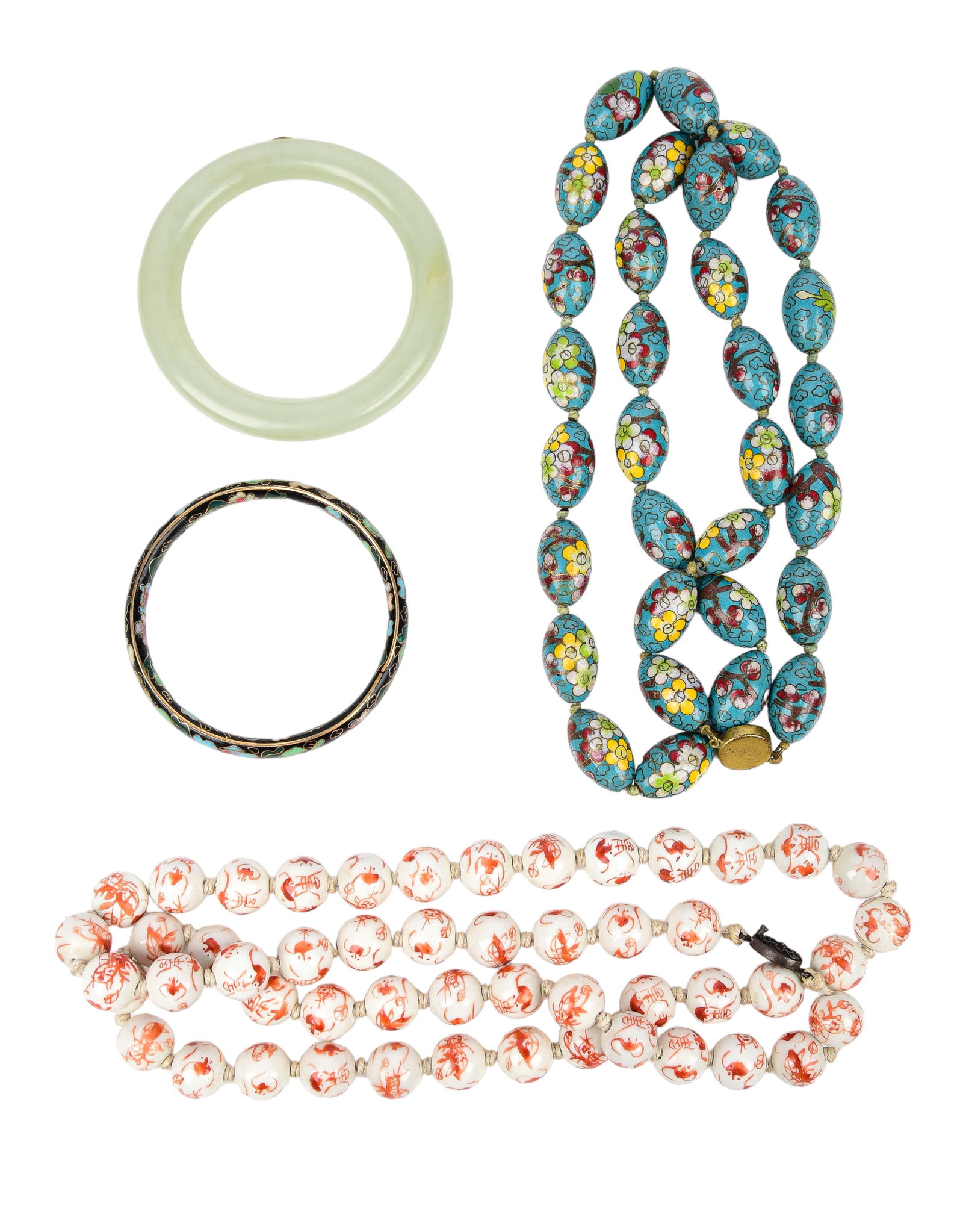 Asian Cloisonne, Porcelain and Hard Stone (1 of 1)