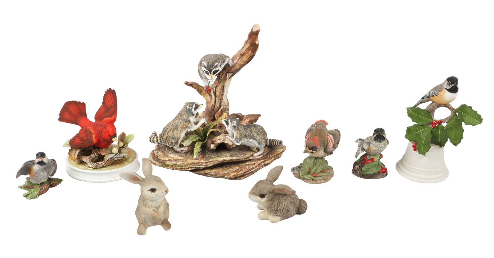 (8) Boehm Porcelain Birds and Figures (1 of 6)