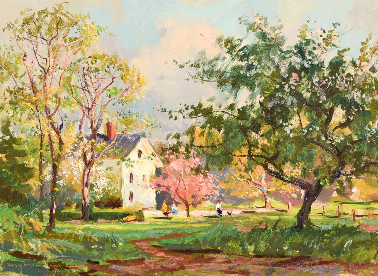 Wayne Beam Morrell "Apple Blossoms" (1 of 4)