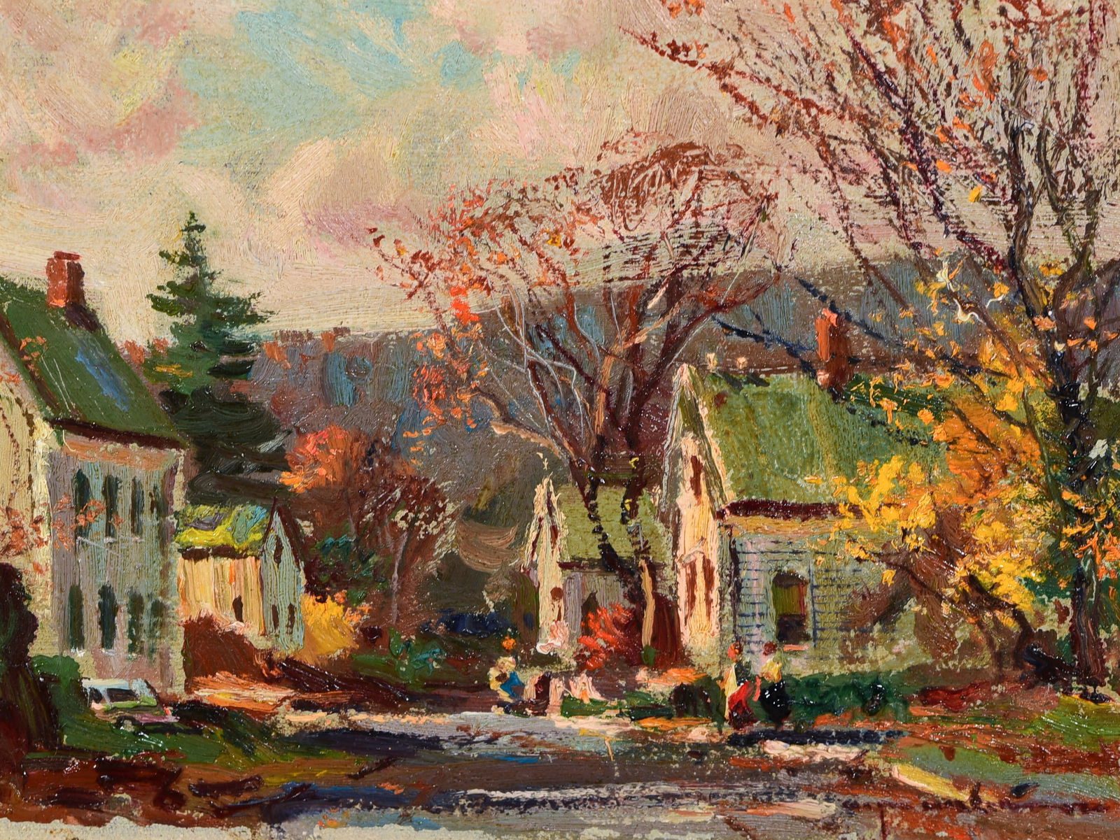 Wayne Beam Morrell "Pleasant Street Rockport Mass." (1 of 4)