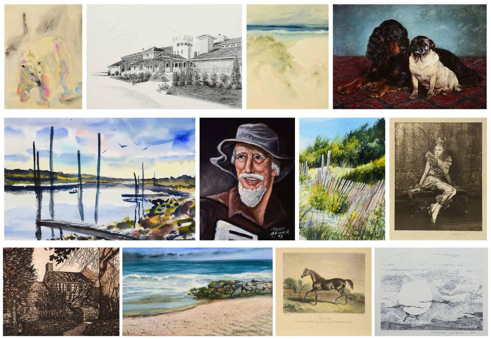 (12) Prints and Paintings (1 of 20)