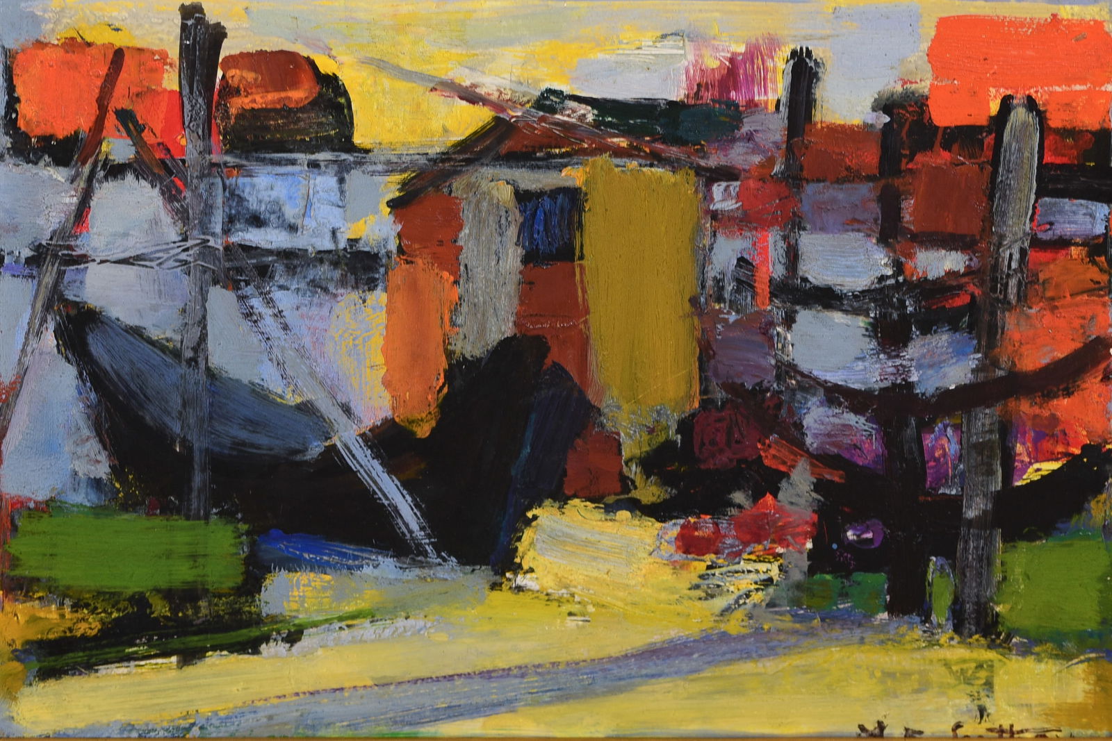 Maurice Sarthou "Village de Pecheurs" (1 of 4)