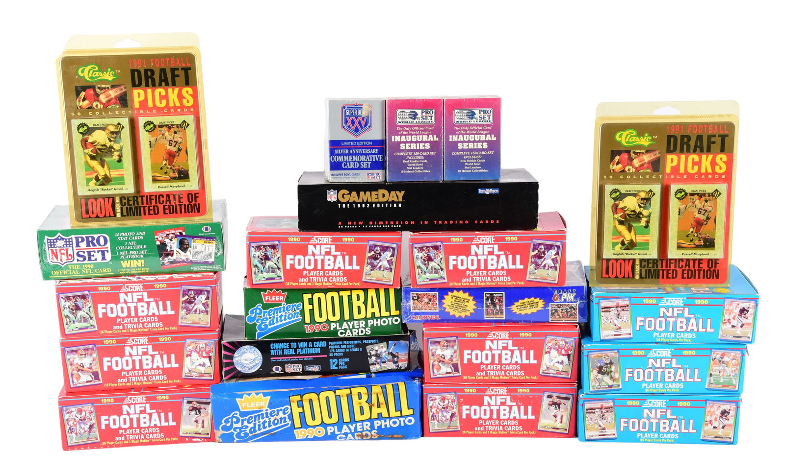 Football Card Packs and Sets (1 of 1)