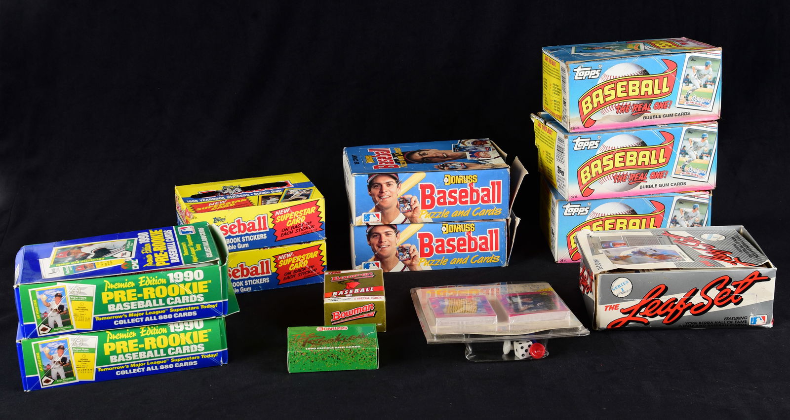 Baseball Card Boxes and Sets (1 of 4)