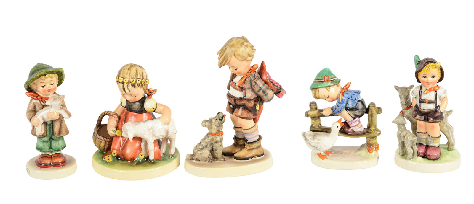(5) Goebel Hummel Figures, TMK-4 (1 of 3)