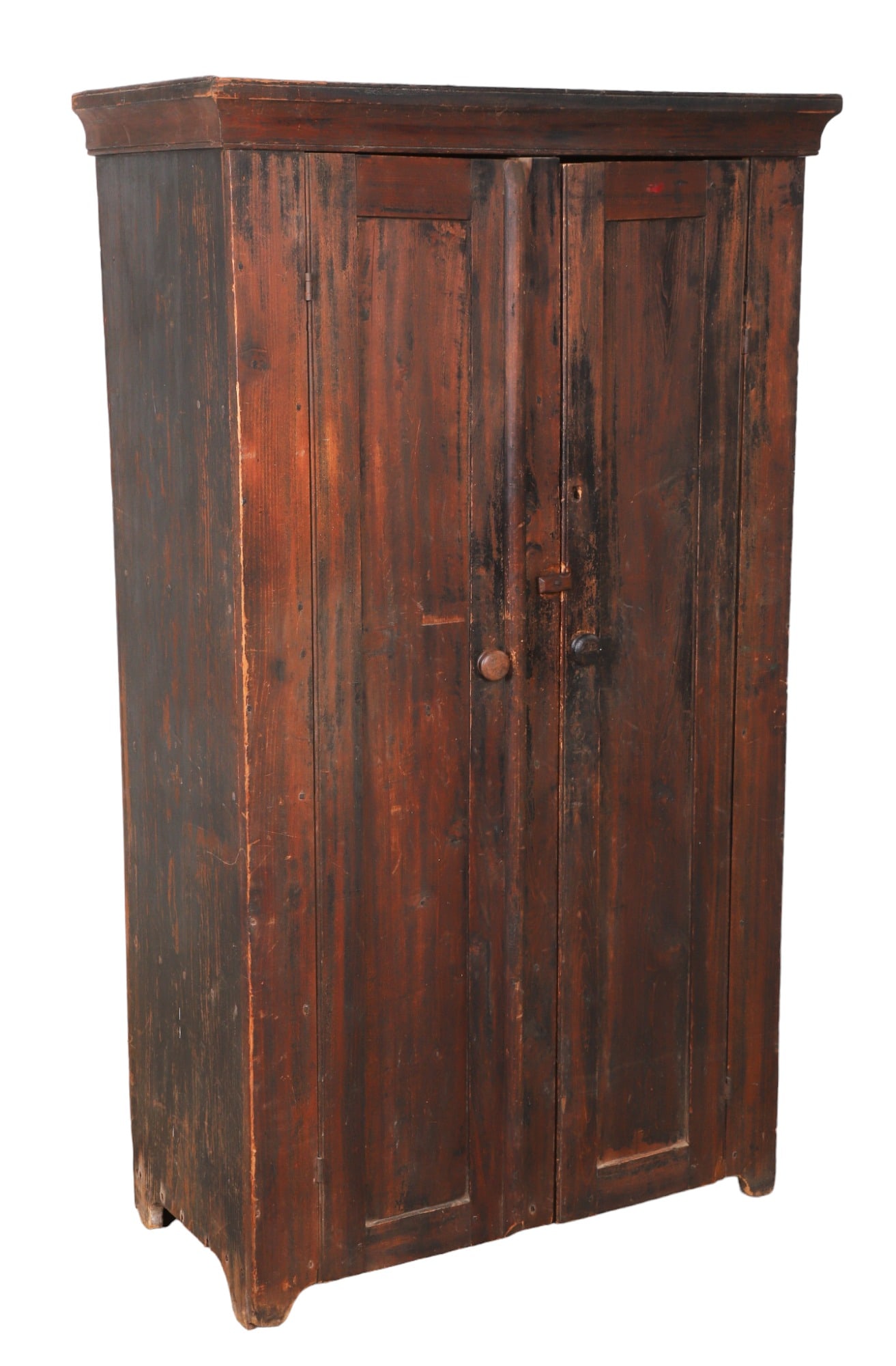 Painted 2-door wall cupboard (1 of 9)