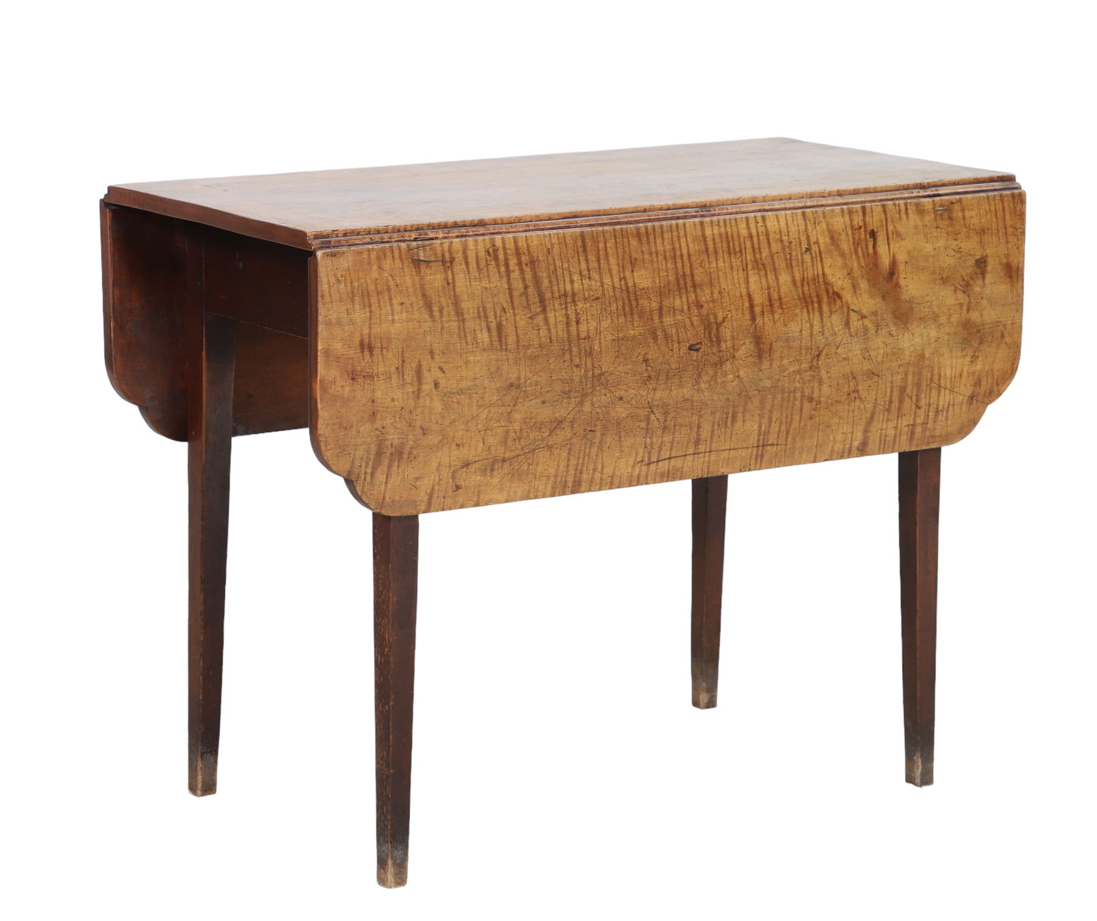 Hepplewhite style mahogany drop leaf table (1 of 4)