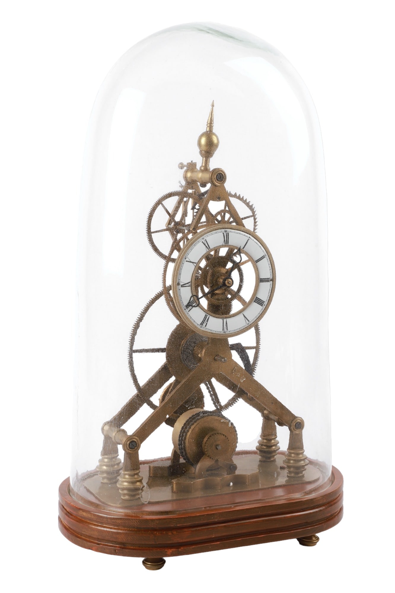 Great Wheel Skeleton Clock (1 of 11)