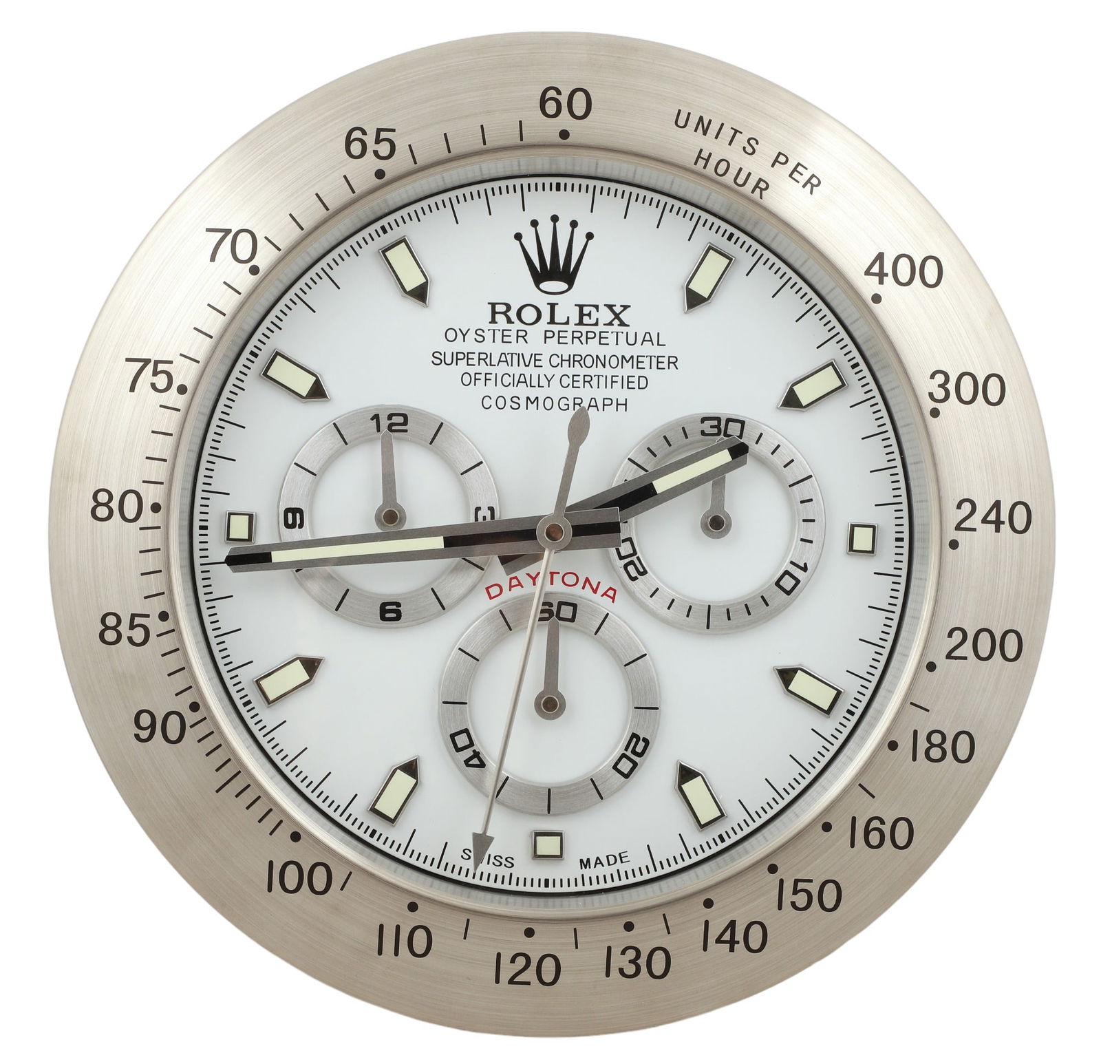 Watch Dealer Display Clock, Rolex, Daytona (1 of 4)