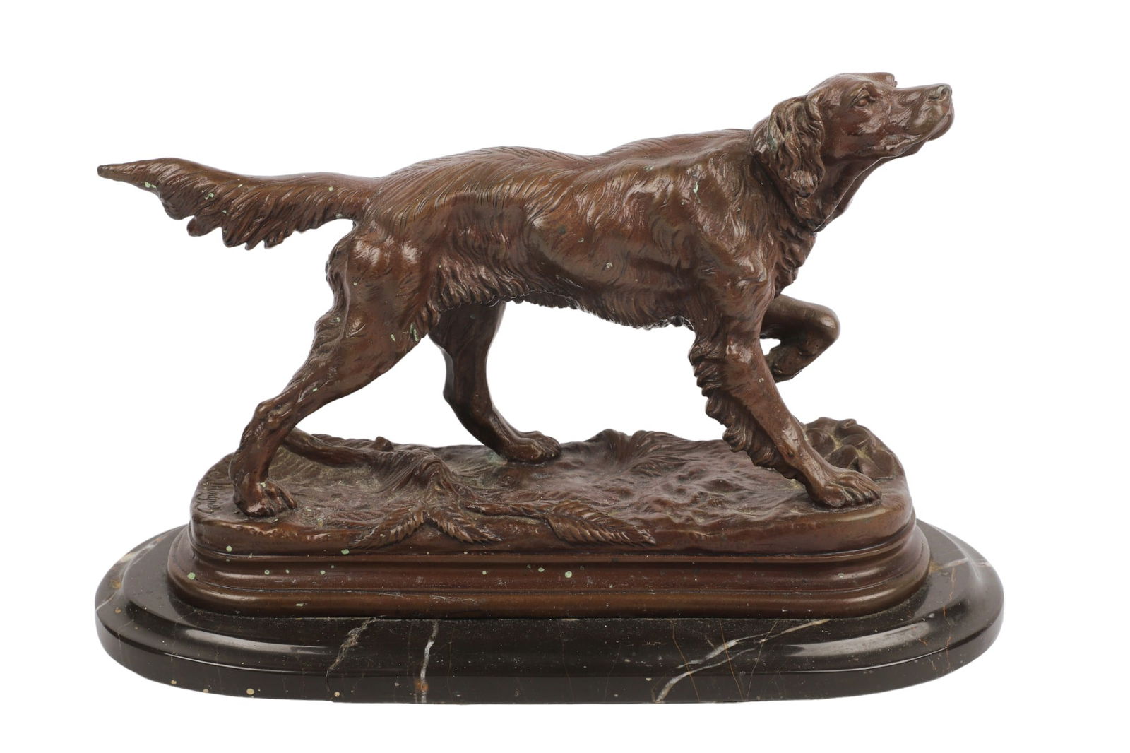 Bronze of a Setter After Jules Moigniez (1 of 5)