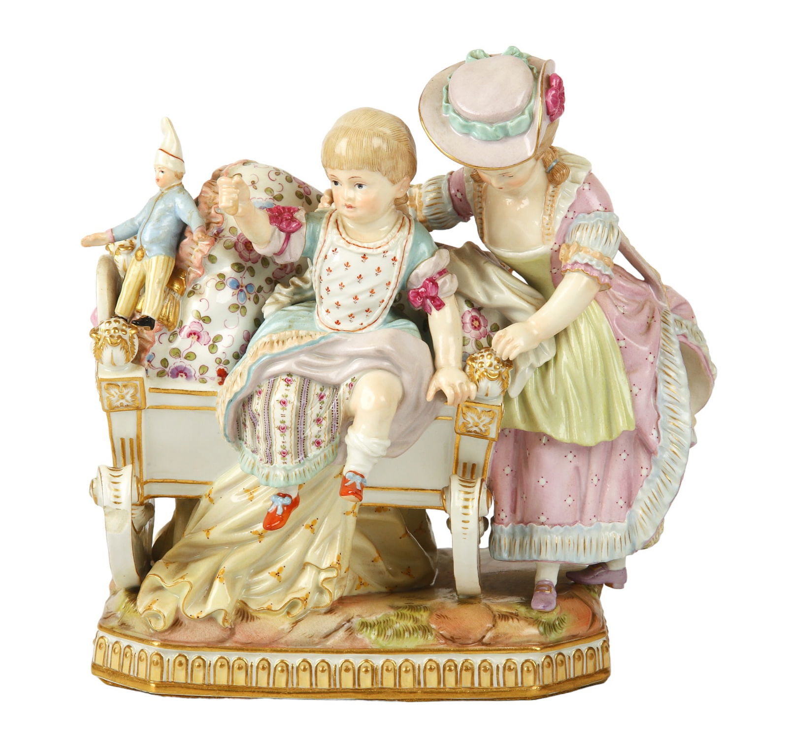 A Meissen Group, "Amusement De L'Enfance' (1 of 10)