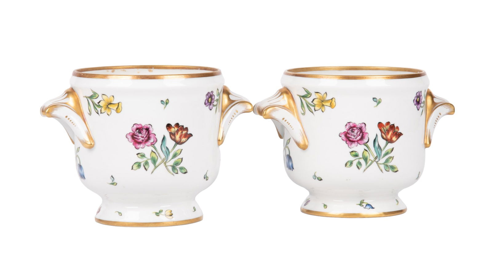 Pair of Tiffany & Co Porcelain Cache Pot (1 of 2)