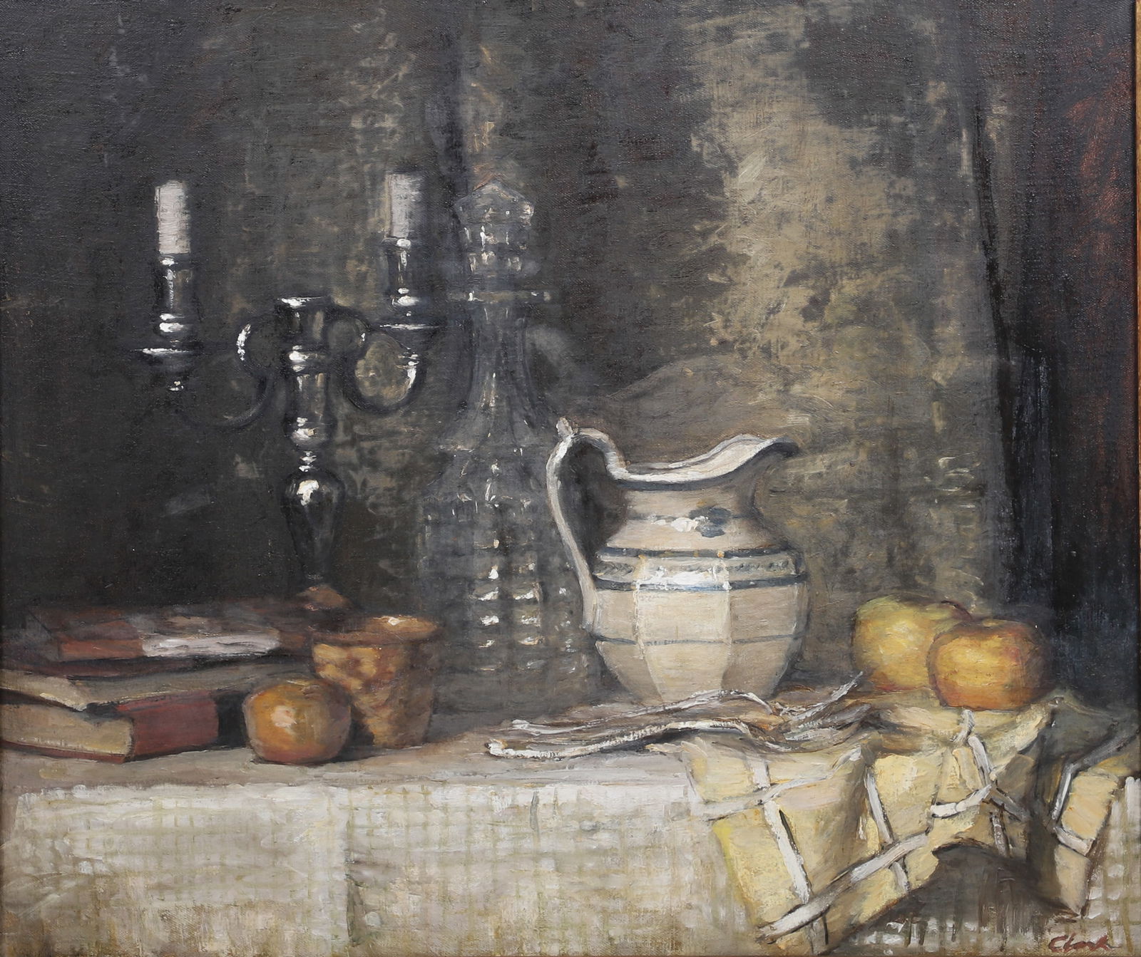 Thomas Clark "Still Life with Pitcher" (1 of 4)