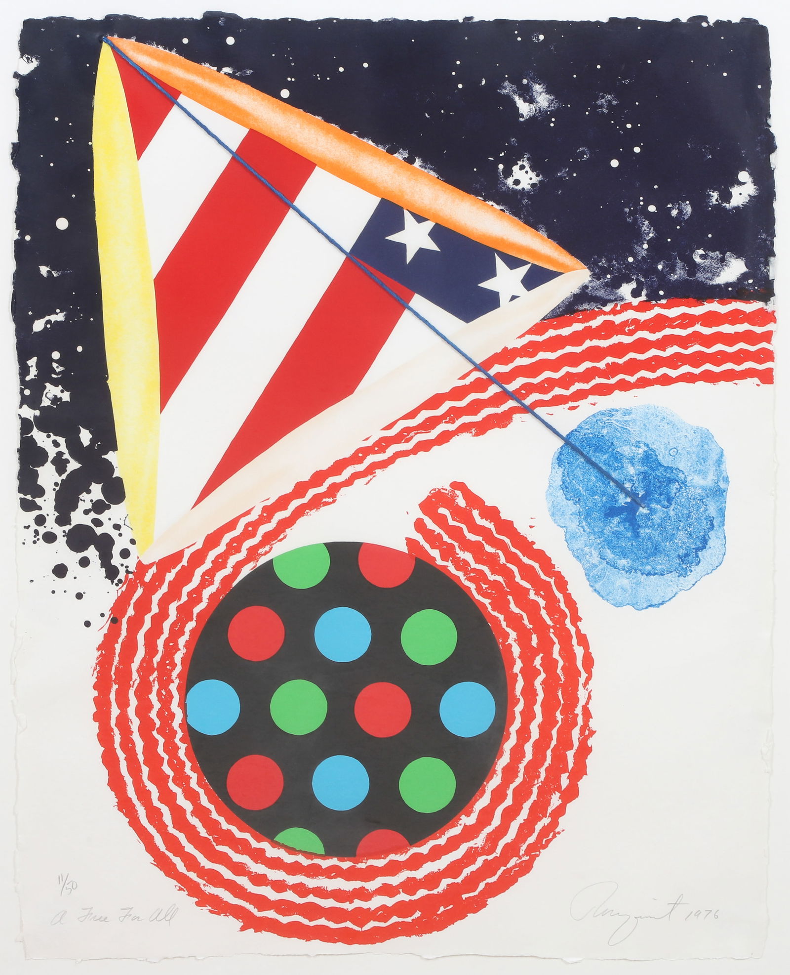 James Rosenquist "A Free for All" (1 of 6)