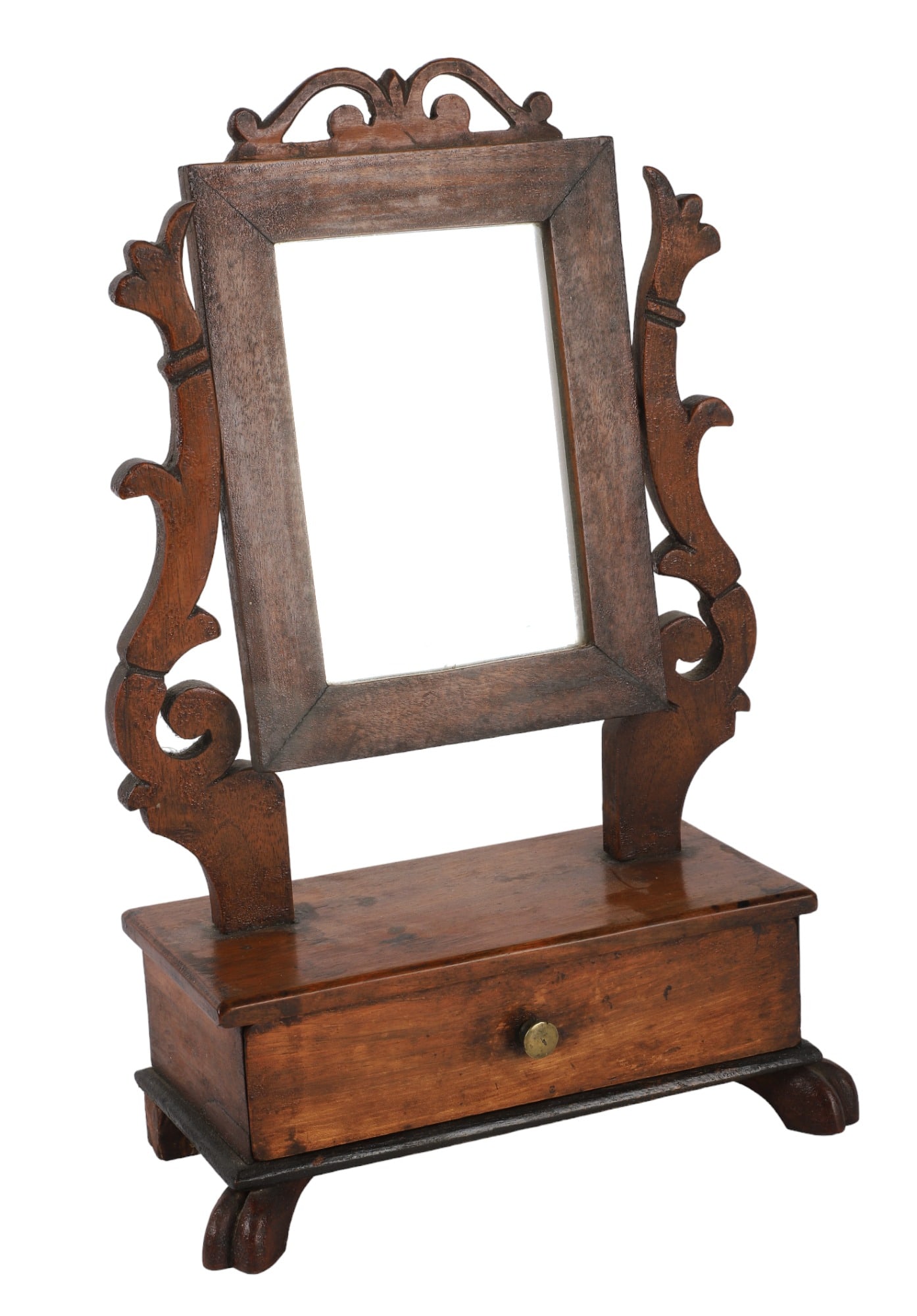 Mahogany Miniature Dressing Mirror (1 of 7)