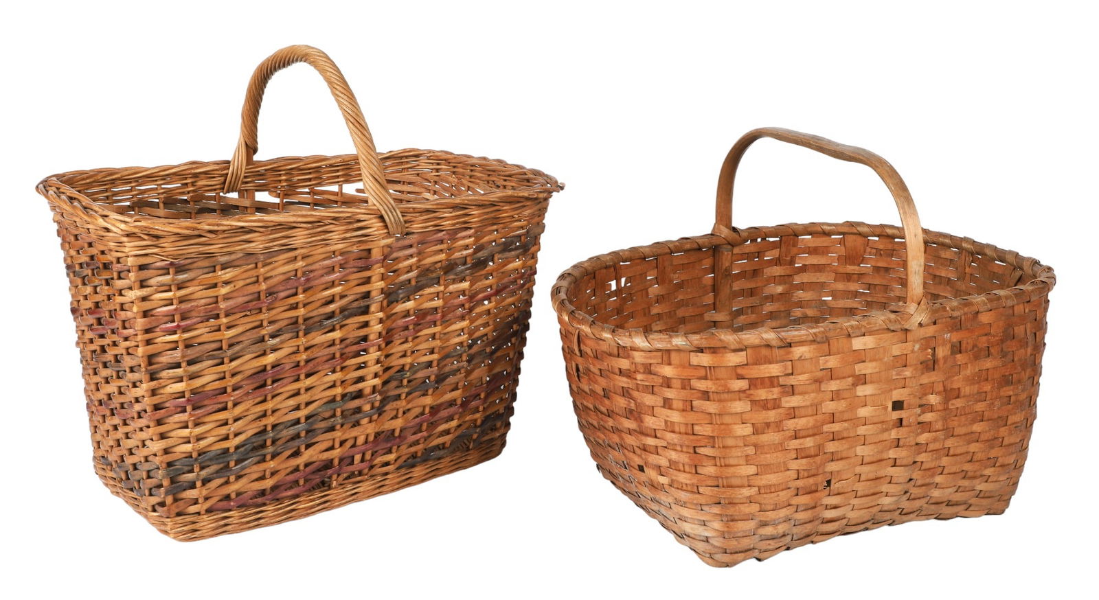 (2) Rectangular Baskets (1 of 5)