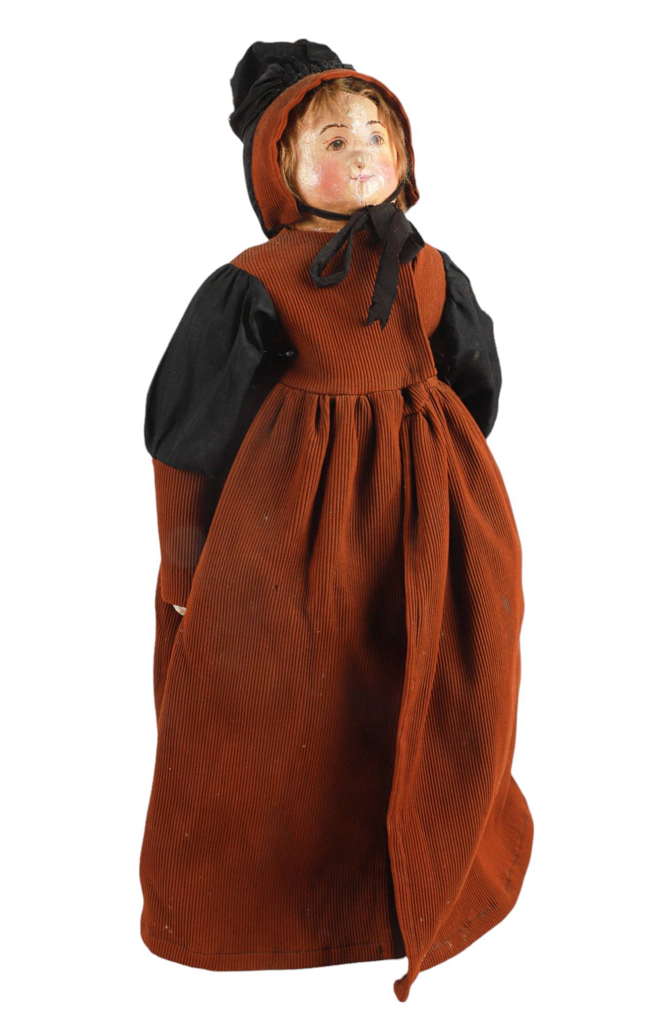 Large Papier Mache Doll Auction