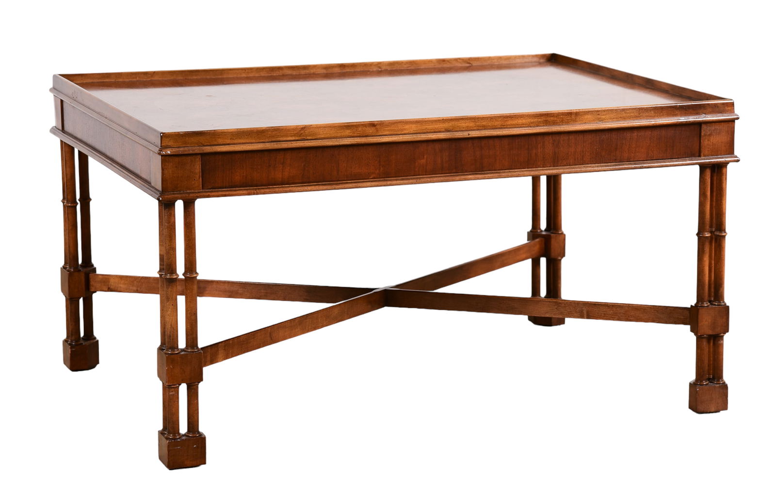 Baker Bamboo form coffee table (1 of 2)